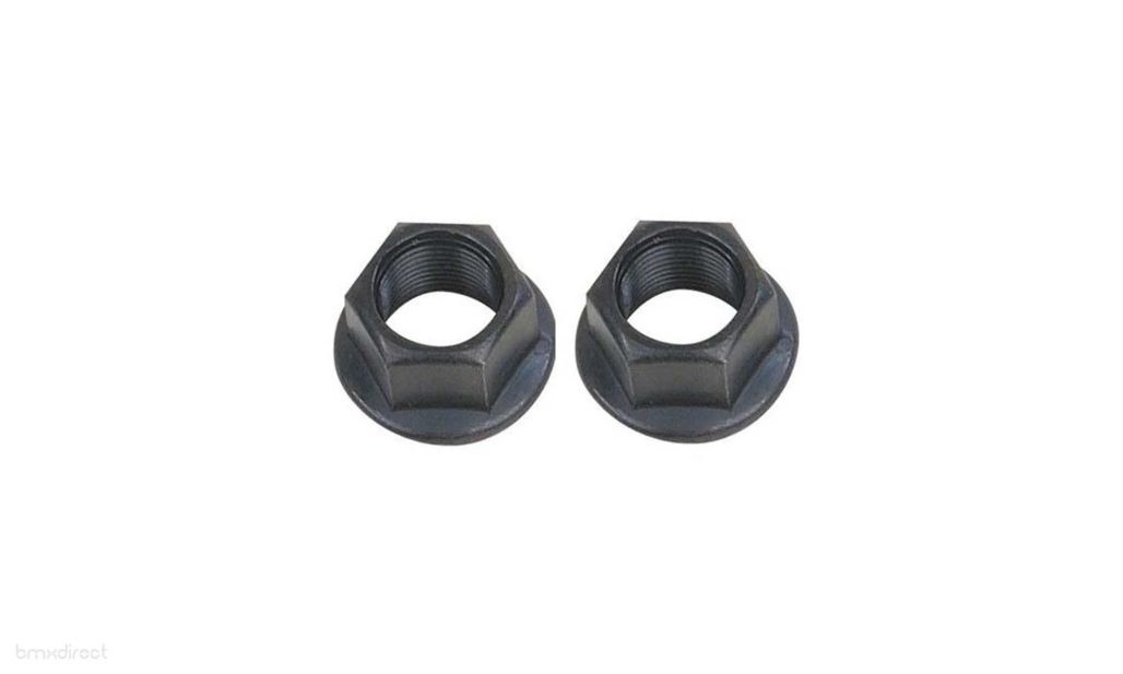 BMX Direct Axle Nuts - Steel - 14mm