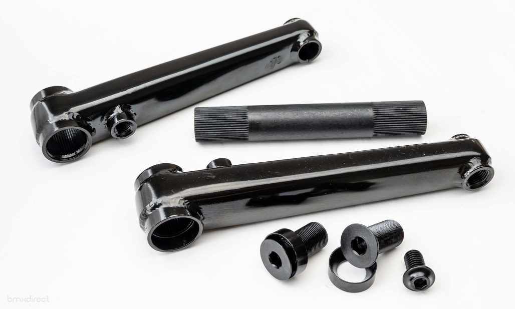 The Compound OS 3 Crank Set – 170mm Black