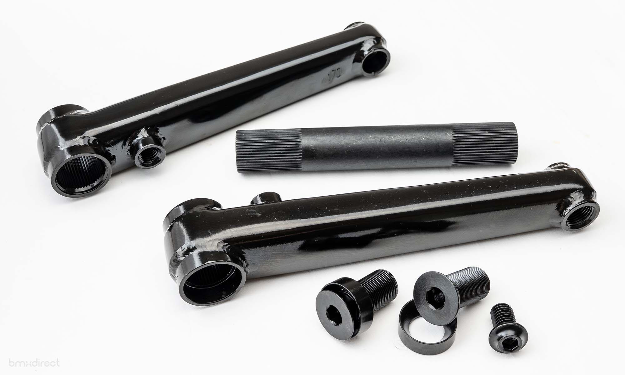 The Compound OS 3 Crank Set – 170mm Black