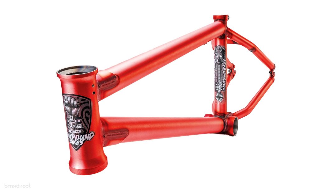The Compound Frame - Trans Red