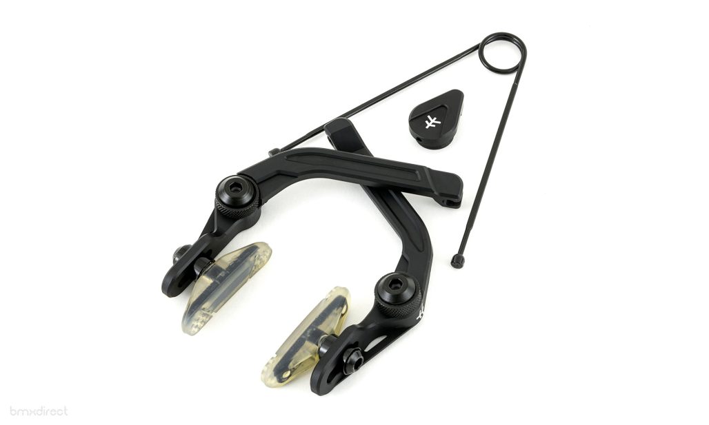 Flybikes SH Brake Flat Black / Clear Pads
