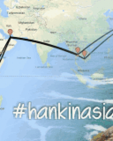 I'm hitting the road! Hank in Asia